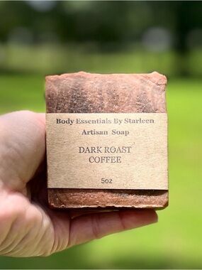 Hand Crafted - Artisan Soap ~ Dark Roast Coffee Soap - Non exfoliating